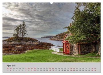 CALVENDO Wandkalender Scottish Highlands (Premium-Calendar 2023 DIN A2 Landscape)