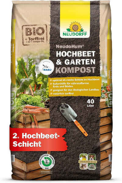 Neudorff Spezialerde Neudorff NeudoHum Hochbeet- & GartenKompost 40 Liter