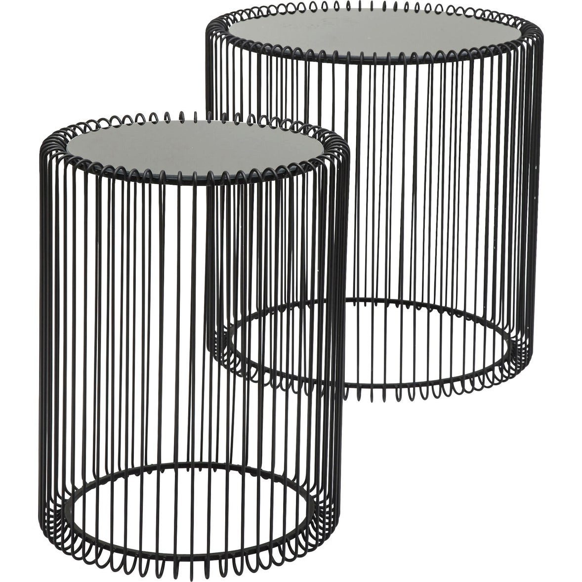 Kare Design Beistelltisch Wire (2er Set) günstig online kaufen