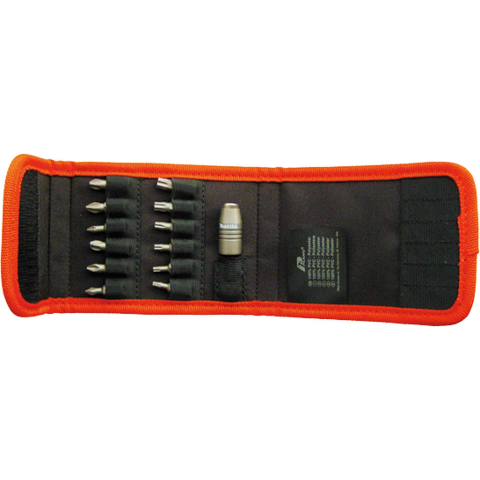 Bohrer- und Bitset Makita Bit-Tasche 14-teilig P-54069, Bit-Satz