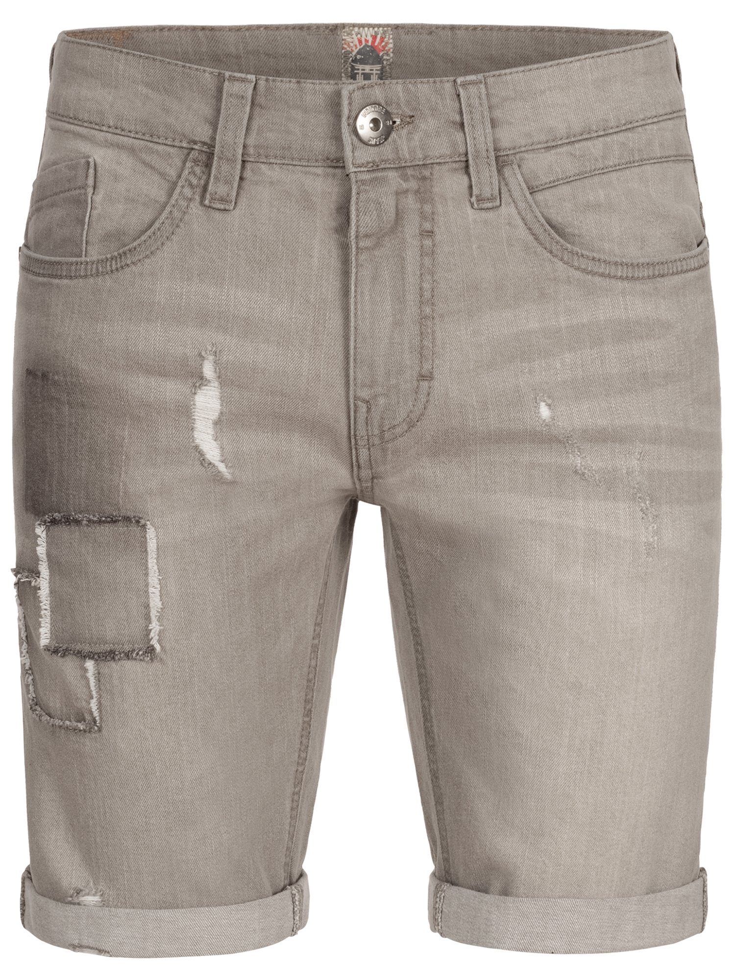 INDICODE Jeansshorts Herren Roberts Jeans Shorts Herrenshorts aus elastischer Baumwoll-Qualität – Bild 2 von 5