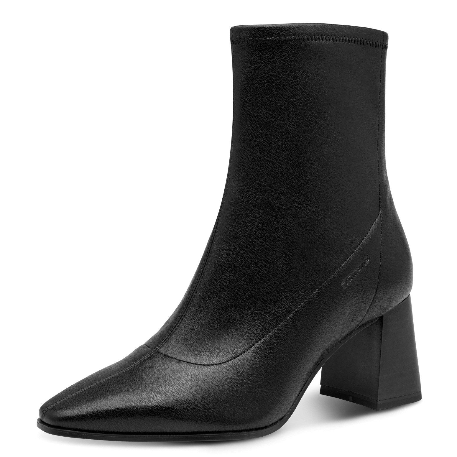 Tamaris Stiefelette Blockabsatz, Businessstiefelette in spitzer Form