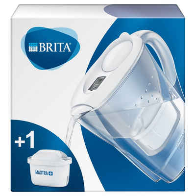 BRITA Wasserfilter Marella (weiss), inkl. 1 MAXTRA+ Filterkartusche