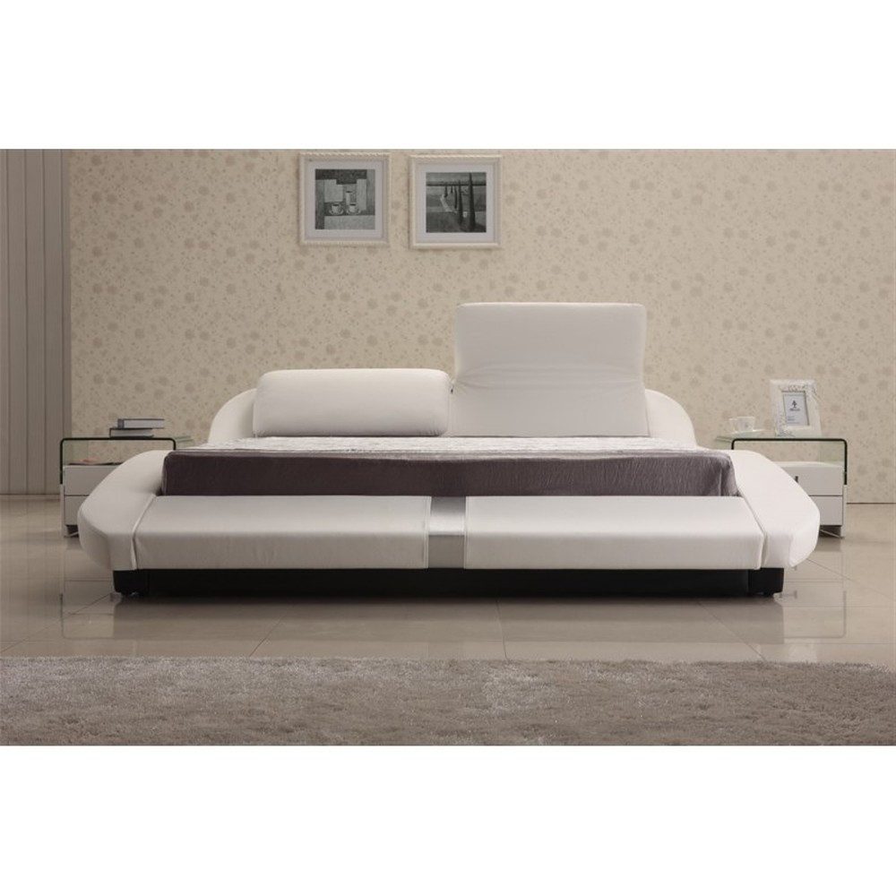 Xlmoebel Polsterbett Luxus Lederdesign Doppelbett in modernem Stil (Bett), Hergestellt in Europa