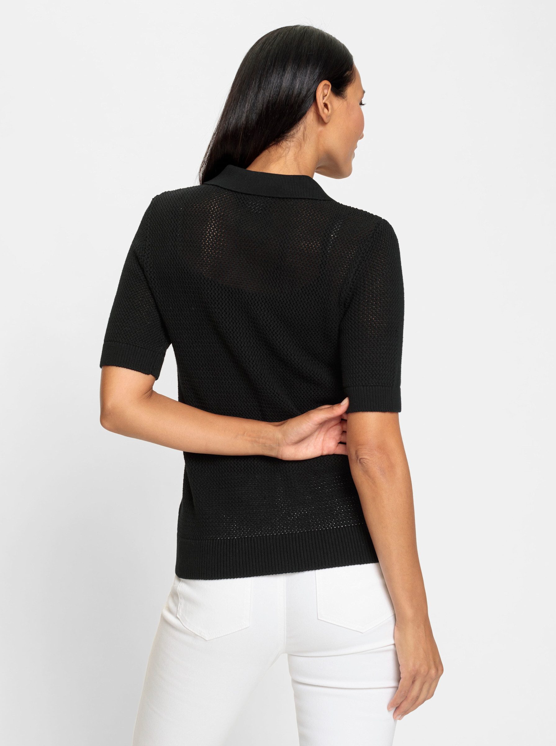 heine Strickpullover Polopullover günstig online kaufen