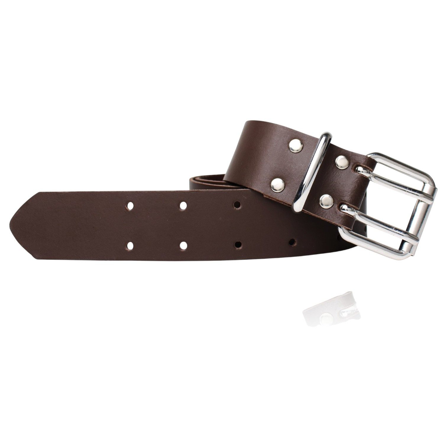FRONHOFER Hüftgürtel Herren Leder breit (1-St) Arbeitsgürtel, Doppelpack