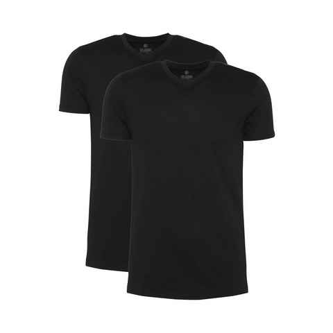 OKLAHOMA PREMIUM DENIM T-Shirt Doppelpack unifarben (1, 1-tlg)