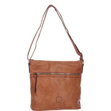 Antonio Umhängetasche Antonio Damen Handtasche Camel (1-tlg)