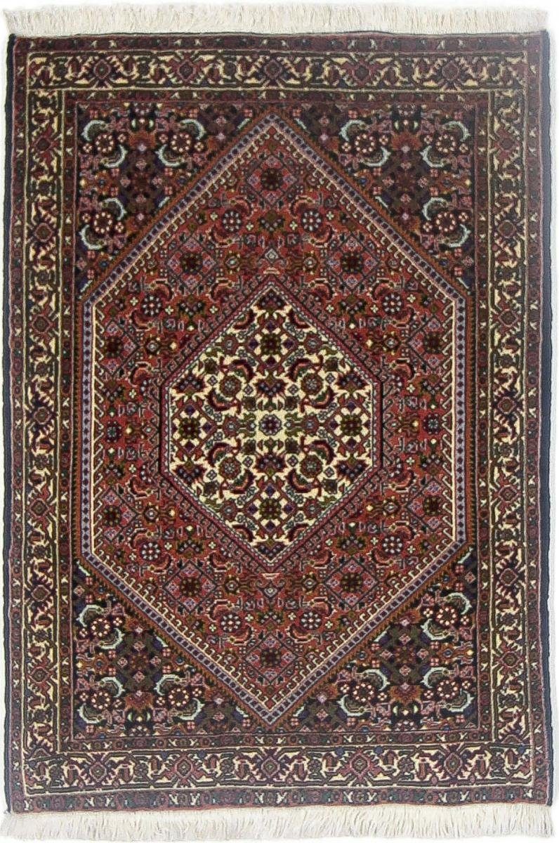 Orientteppich Bidjar Tekab 68x105 Handgeknüpfter Orientteppich / Perserteppich, Nain Trading, rechteckig, Höhe: 15 mm