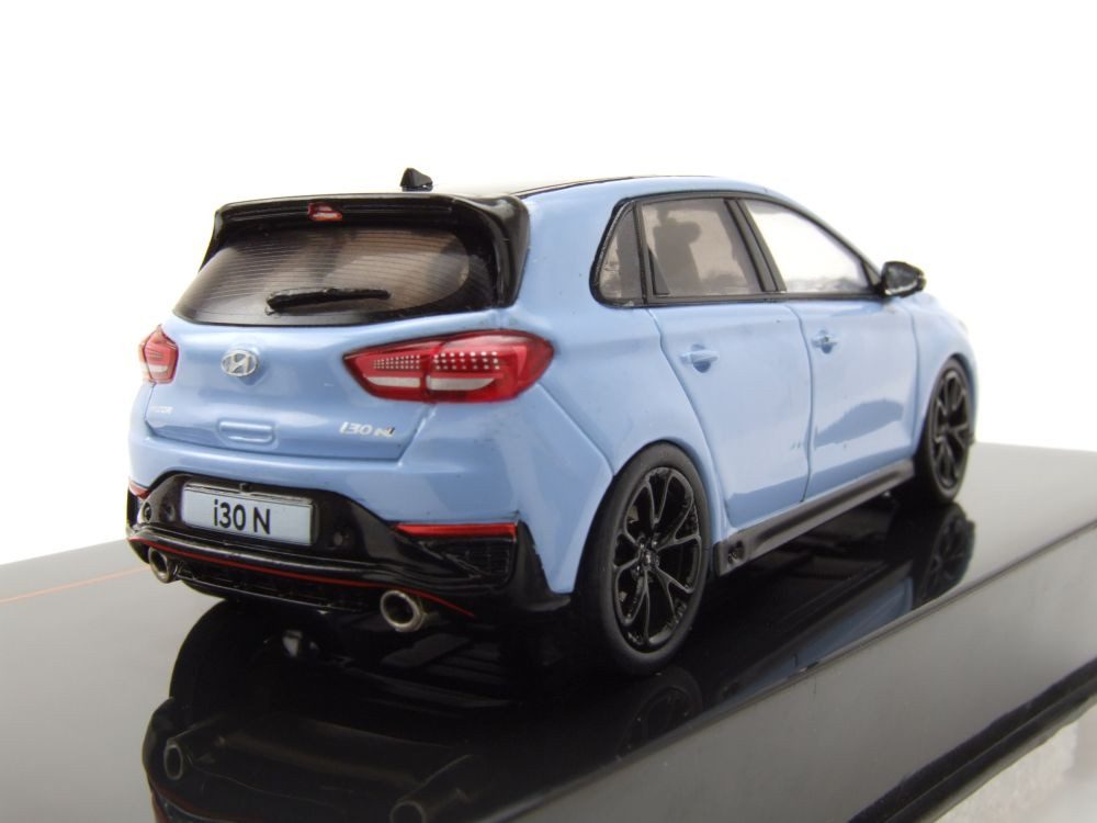 ixo Models Modellauto Hyundai i30 N 2022 hellblau, Maßstab 1:43