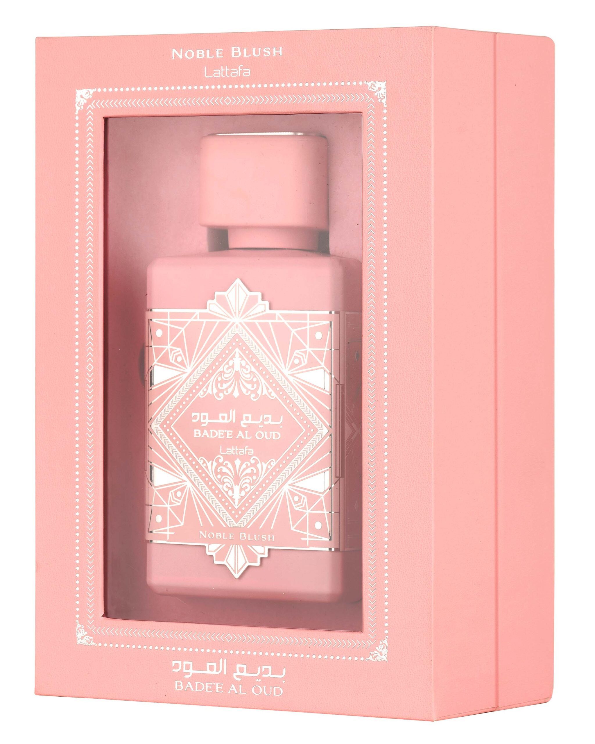 Lattafa Eau de Parfum Eau de Parfum Badee Al Oud Noble Blush von Lattafa, 100ml, Orientalische Inspiration, Langanhaltender Duft