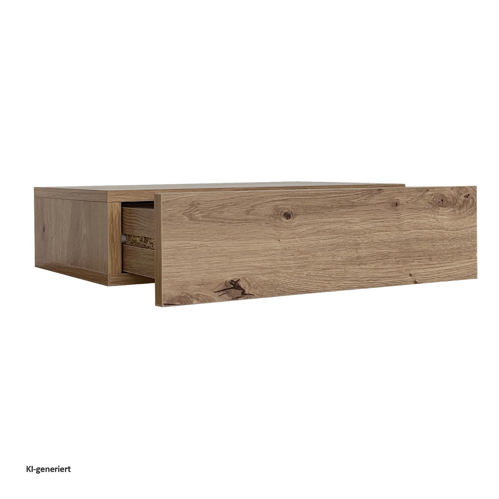 HTI-Living Wandregal mit Schublade 40 cm Artisaneiche, 1 Stück 1-tlg.