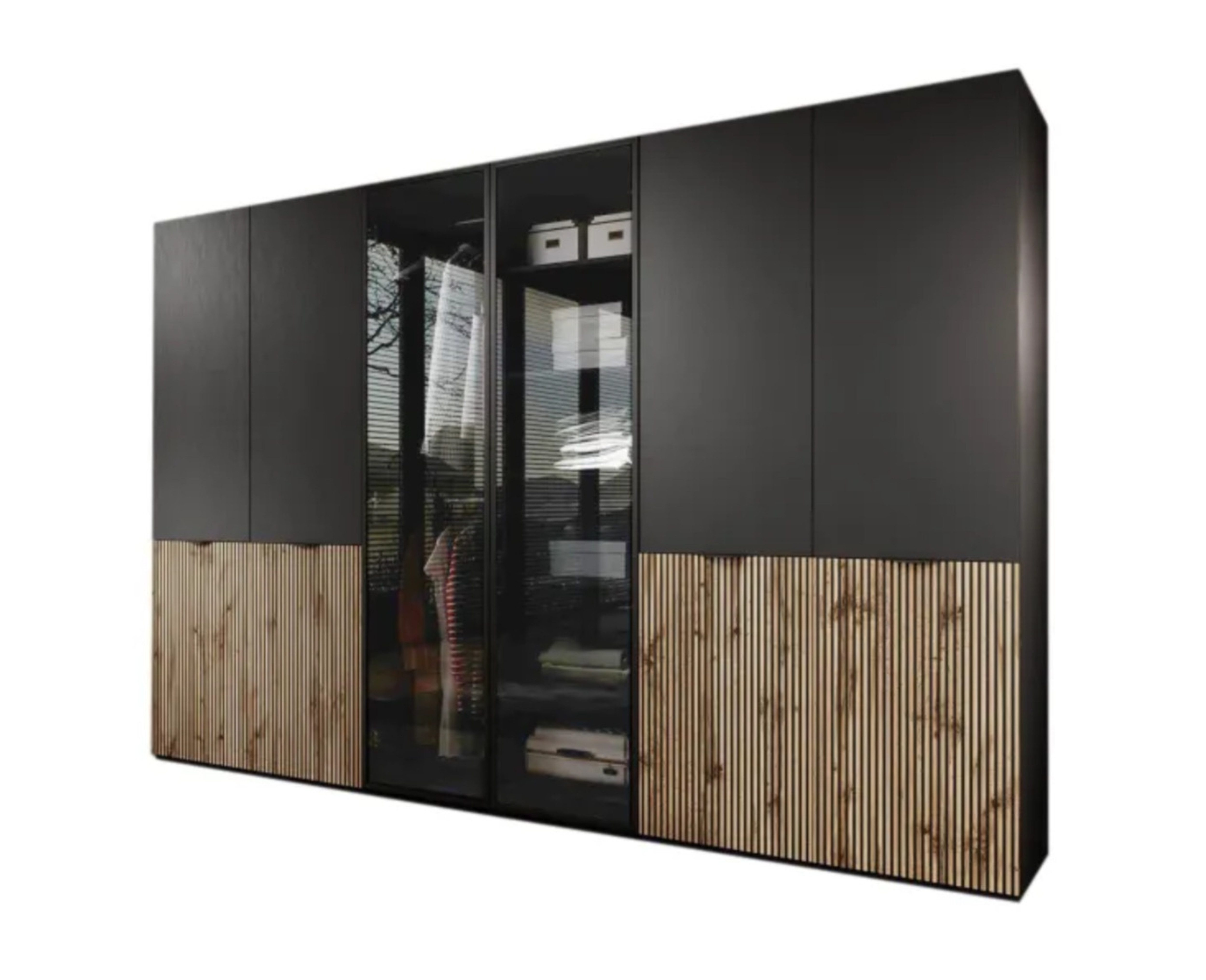 MOEBLO Drehtürenschrank MINEWRA ANTISOL 300 (Moderner Drehtürenschrank mit günstig online kaufen