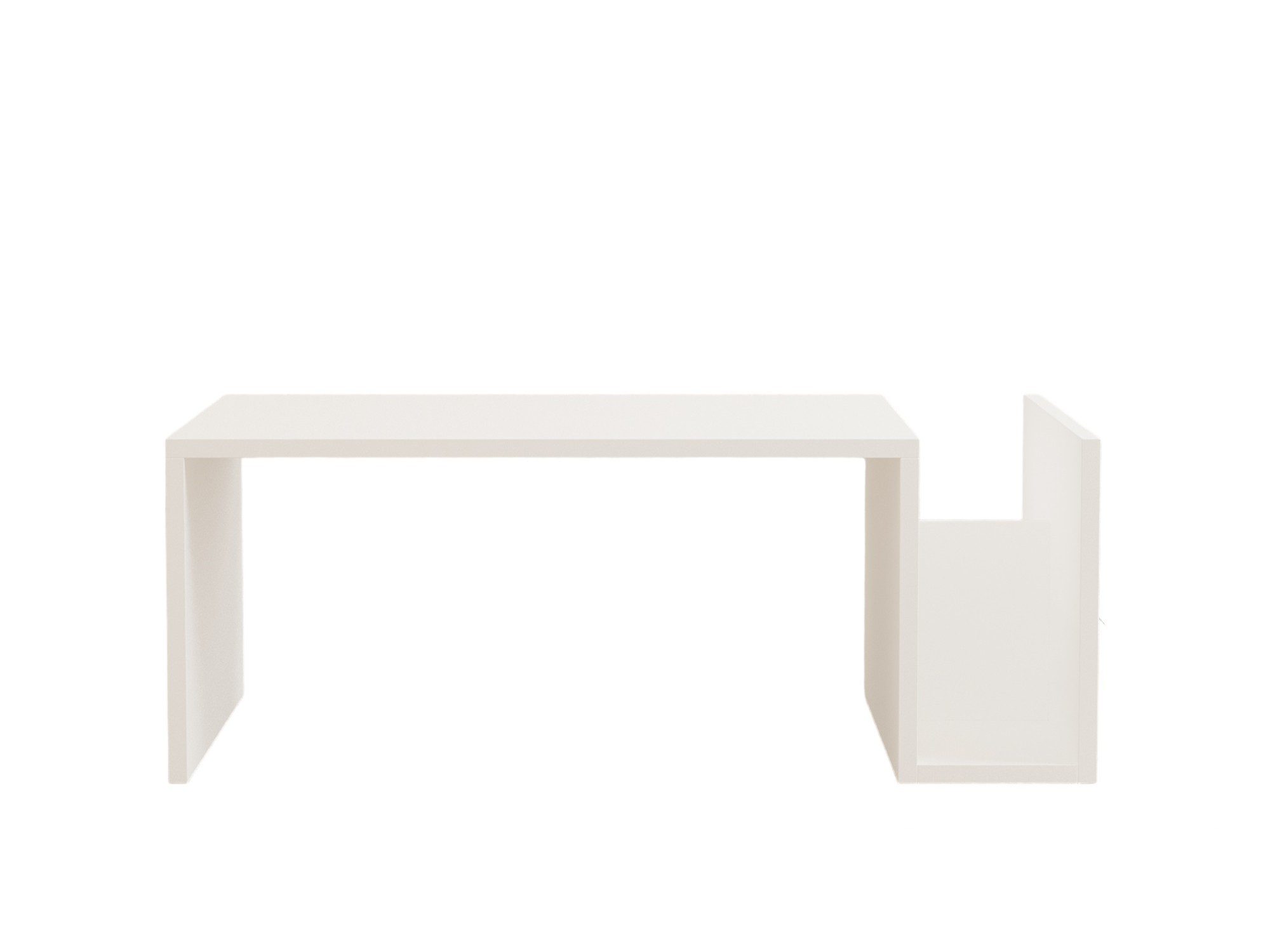 Skye Decor Couchtisch Boho, Rechteckiger Kaffeetisch mit Ablagefläche für Wohnzimmer