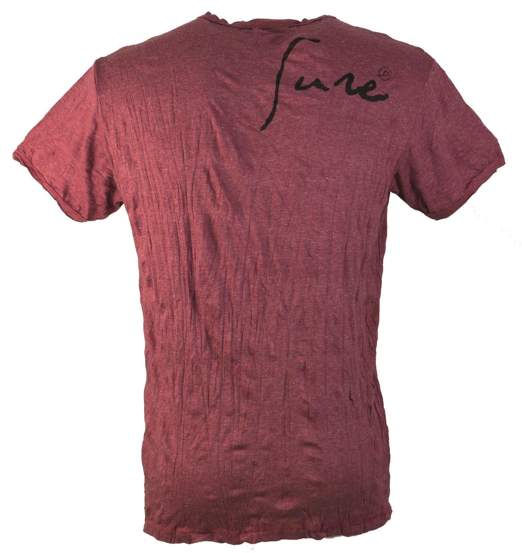 Guru-Shop T-Shirt Sure Herren T-Shirt Happy günstig online kaufen