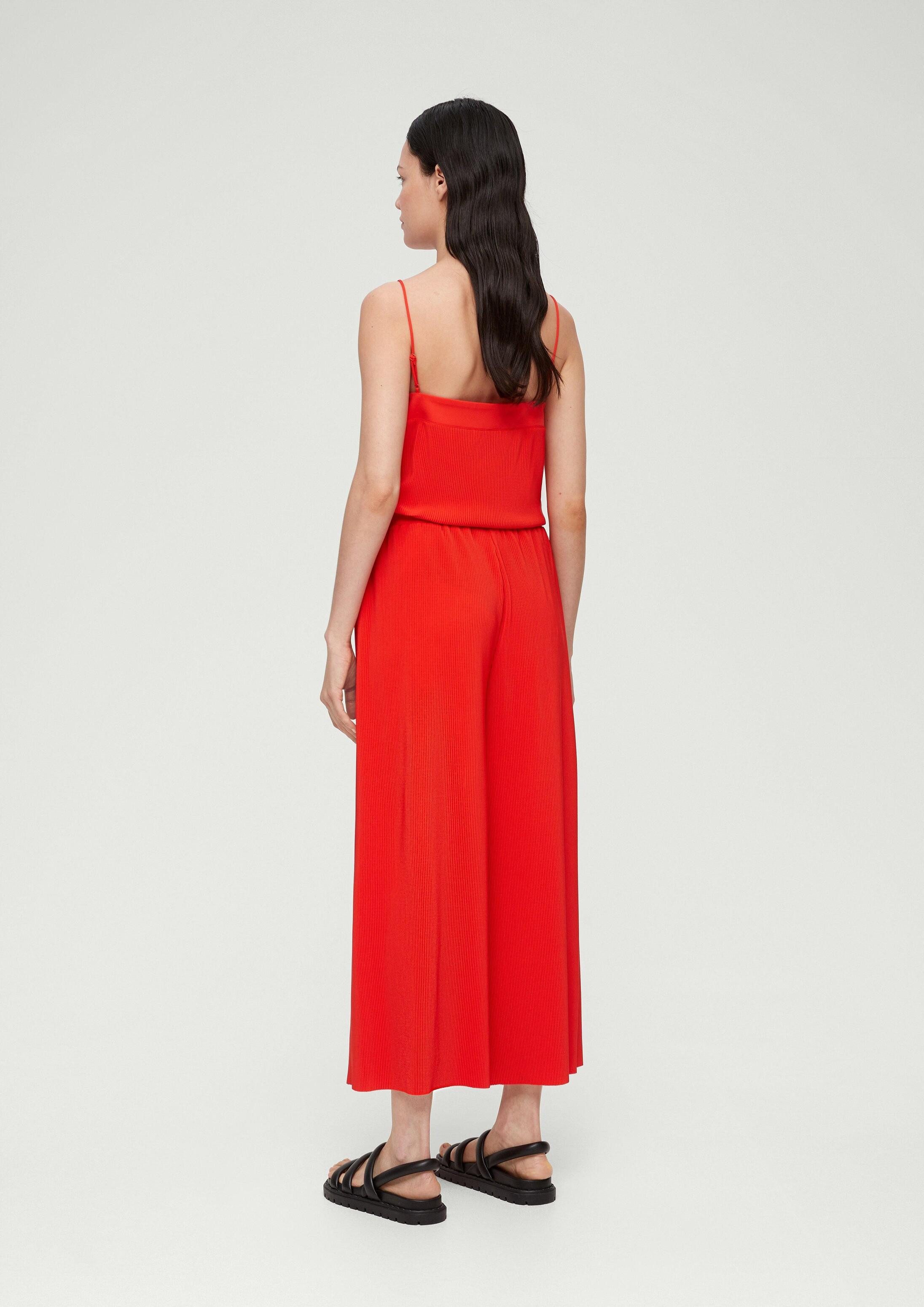 s.Oliver Culotte Hose Relaxed: Hose mit Plisseefalten