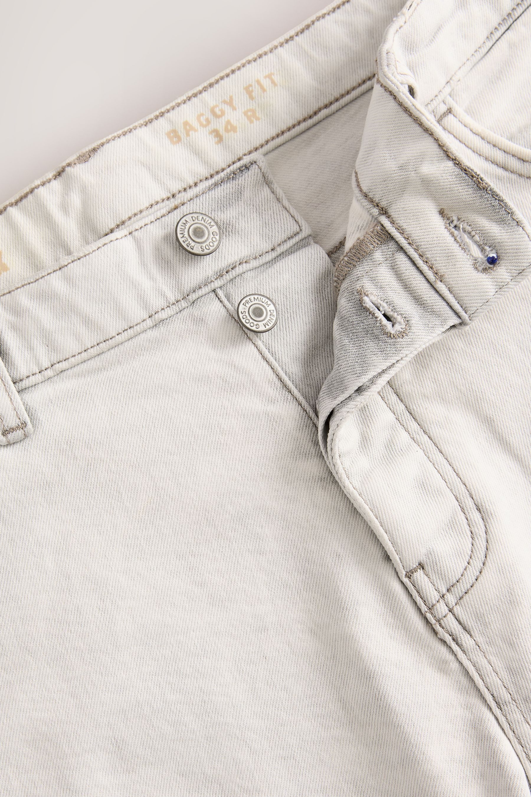 Next Weite Jeans Authentic Stretch-Jeans im Baggy Fit (1-tlg)