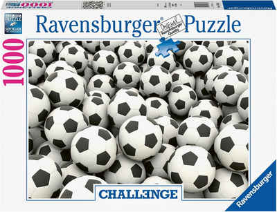 Ravensburger Puzzle Fußball Challenge, 1000 Puzzleteile, Made in Germany; FSC®- schützt Wald - weltweit