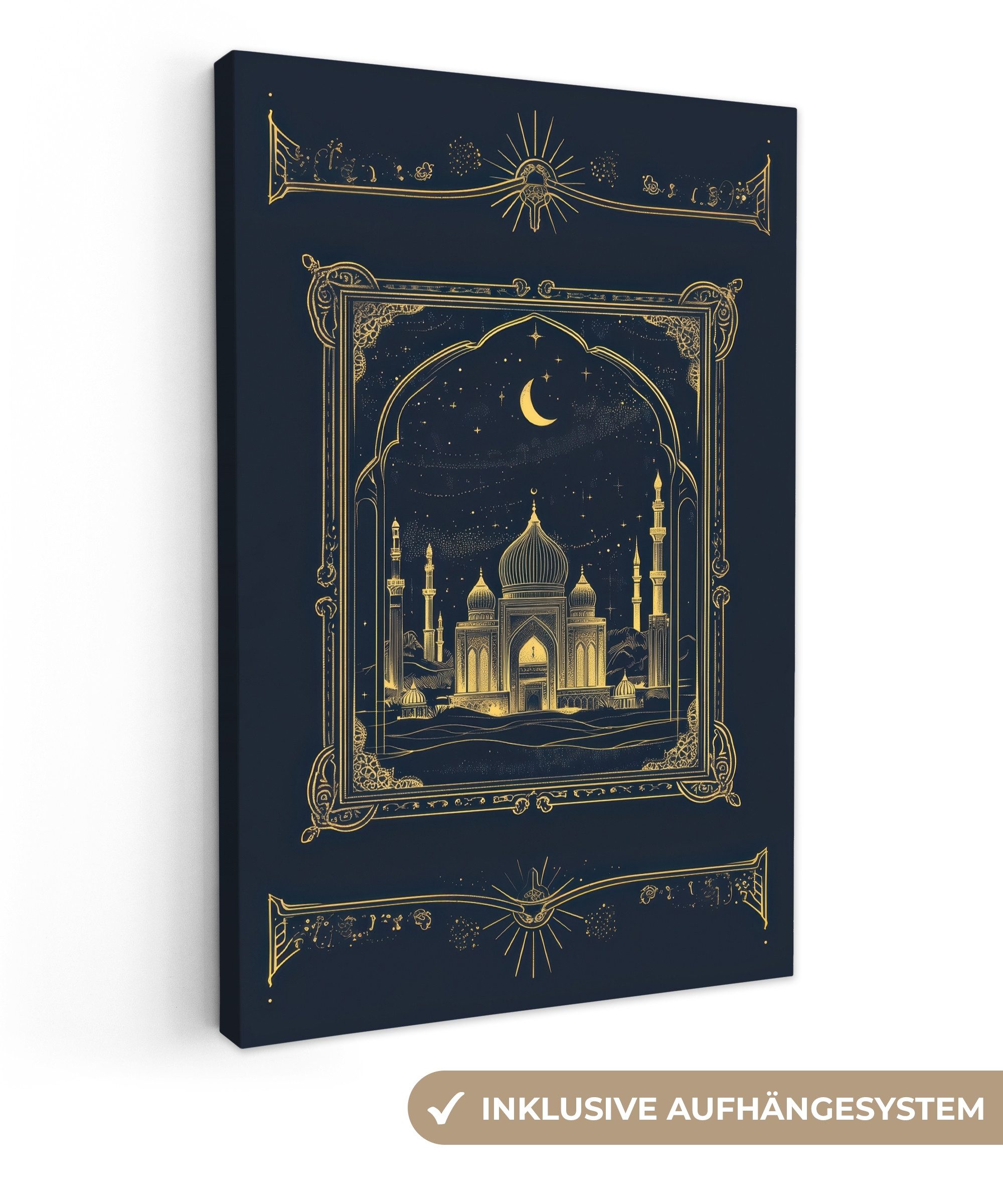 OneMillionCanvasses® Leinwandbild Moschee - Islam - günstig online kaufen