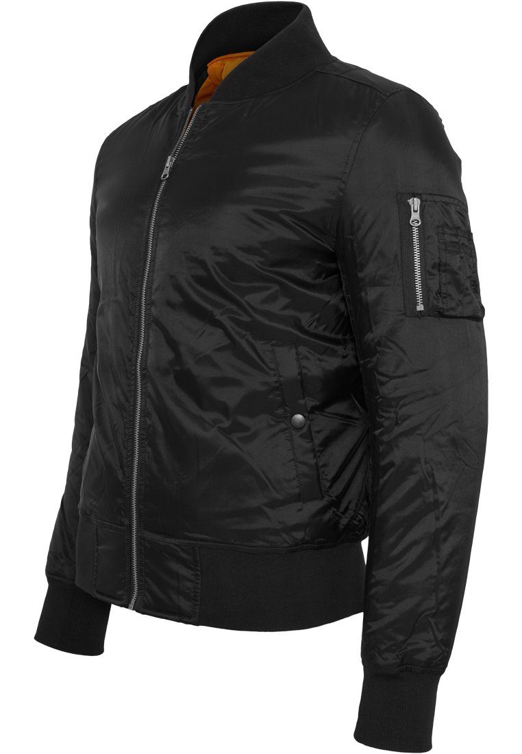 Sommerjacke Basic Jacket CLASSICS (1-St) Herren Bomber URBAN black