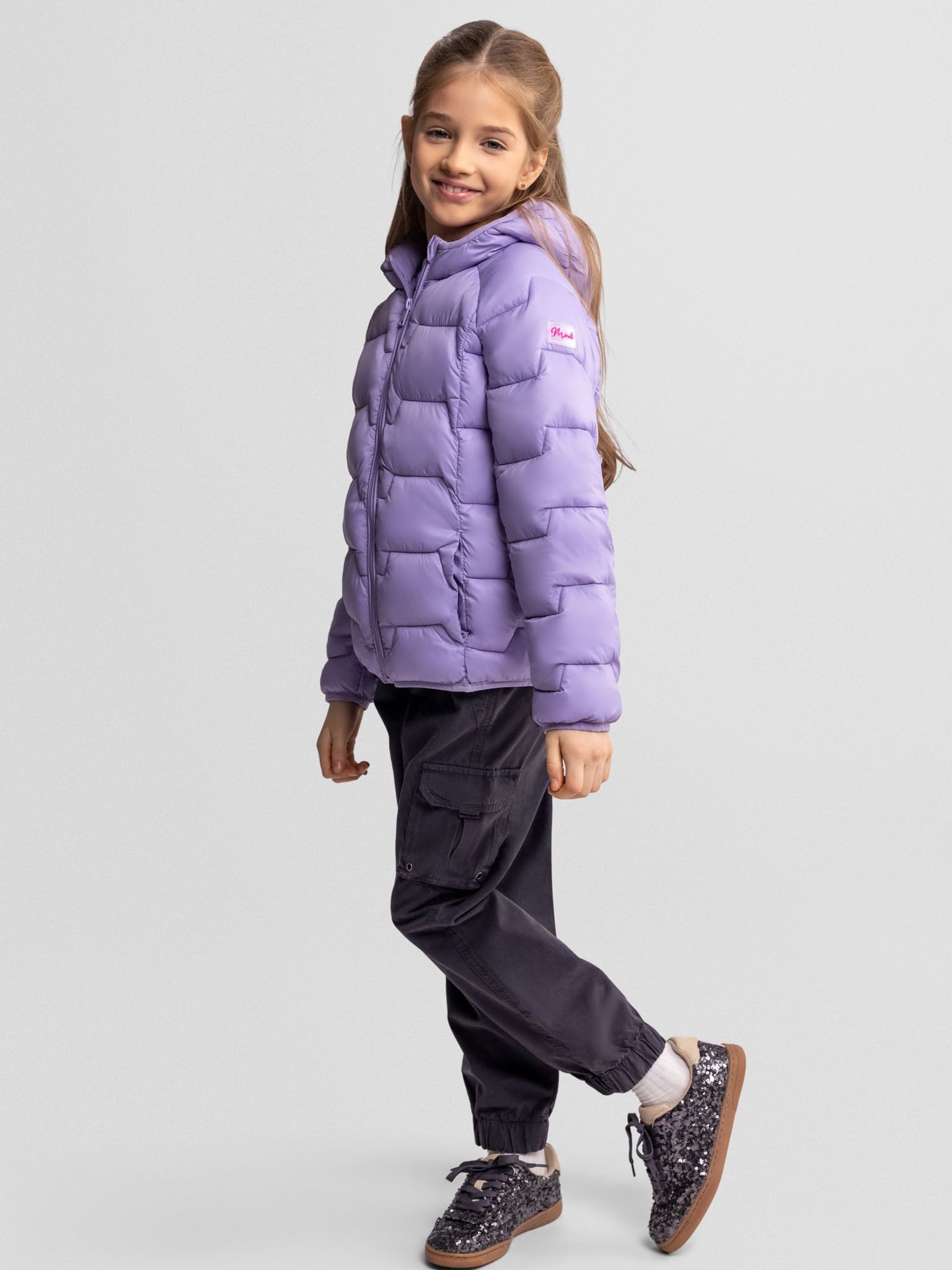 MINOTI Steppjacke Stehkragen mit Kinnschutz