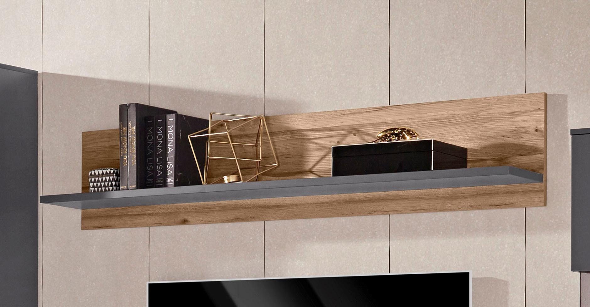 FORTE Wandboard Como, Wandregal, zweifarbig,klare Linien, günstig online kaufen