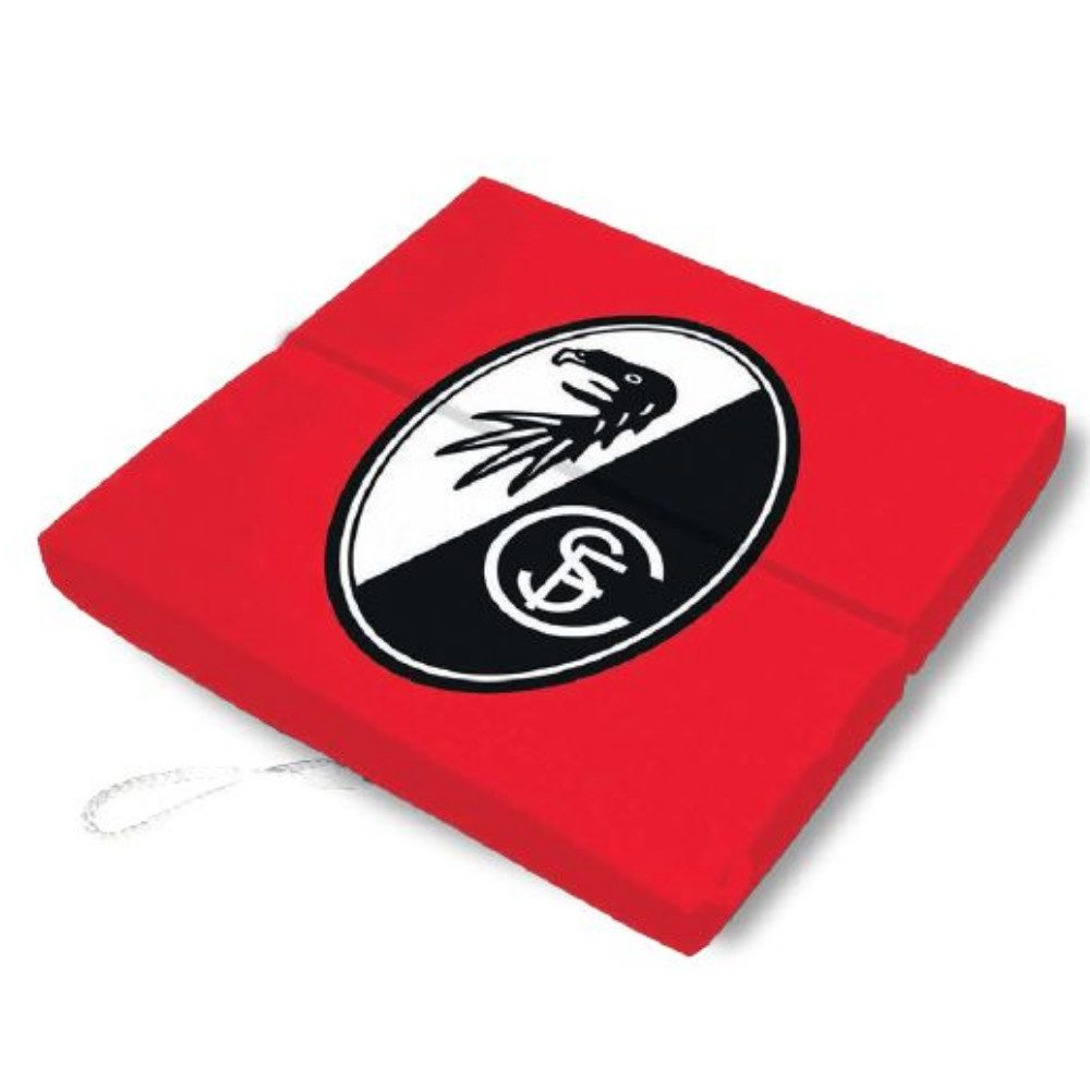 SC Freiburg Dekokissen SC Freiburg Klappkissen "Wappen"