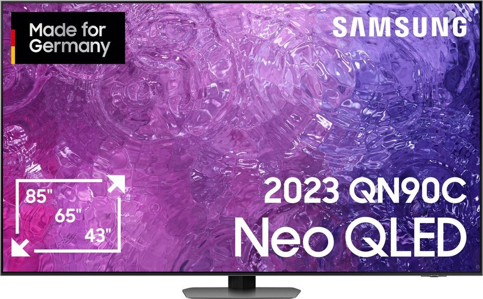 Samsung GQ75QN90CAT LED-Fernseher (189 cm/75 Zoll, Smart-TV, Neo Quantum HDR+, Neural Quantum Prozessor 4K, Dolby Atmos & OTS)