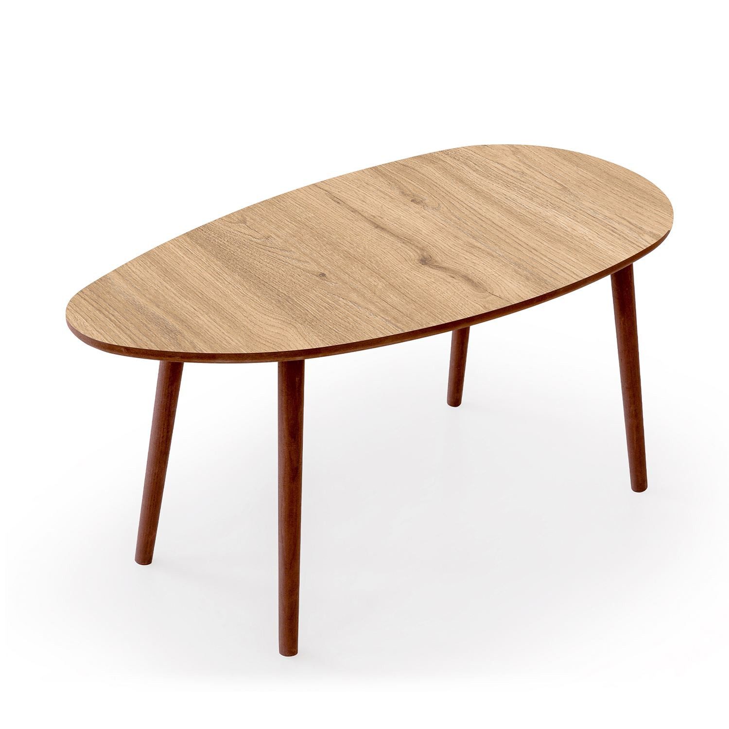Skye Decor Couchtisch Nora (1-St., 1 Tisch), MDF mit Holzbeinen