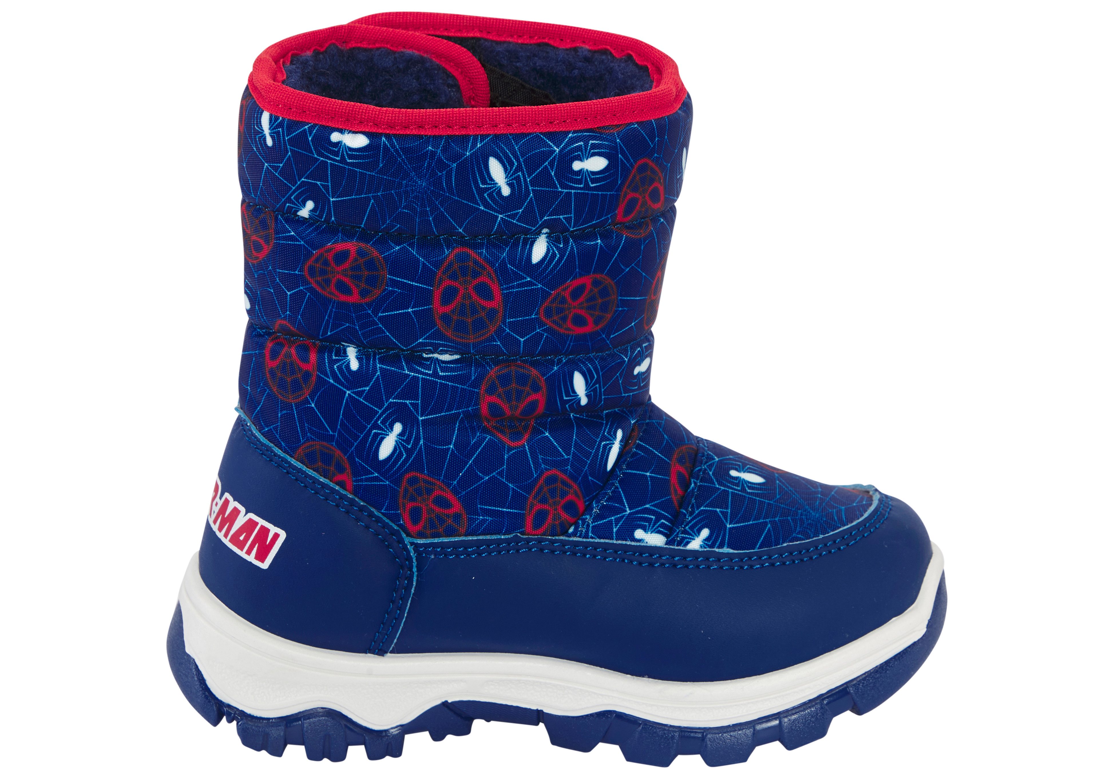 Disney SPIDERMAN Winterboots Winterschuhe, Winterstiefel, Snowboots, wasserdicht & gefüttert