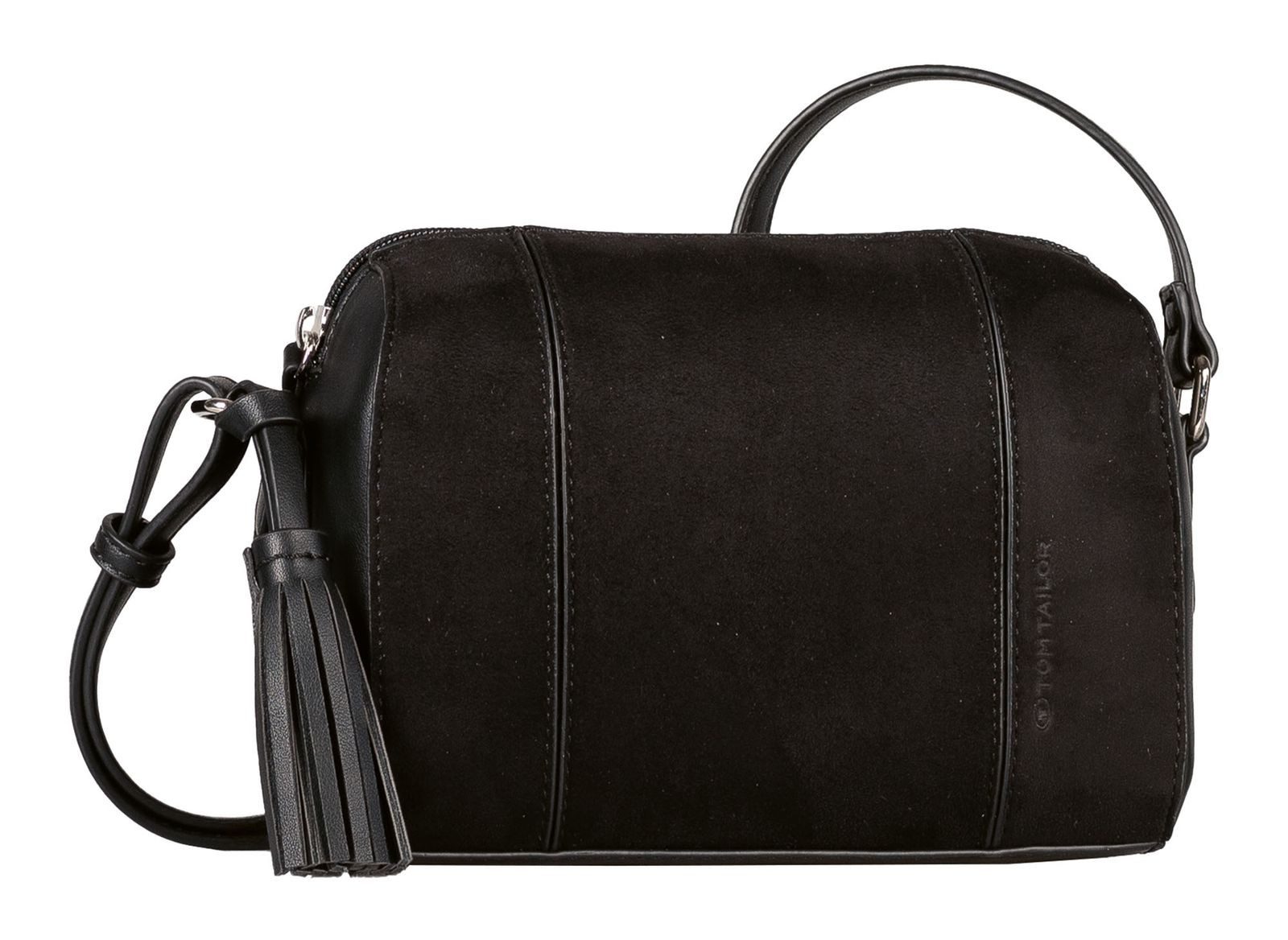 TOM TAILOR Handtasche "Pira", aus einer Kombination von weichem Suede und g günstig online kaufen