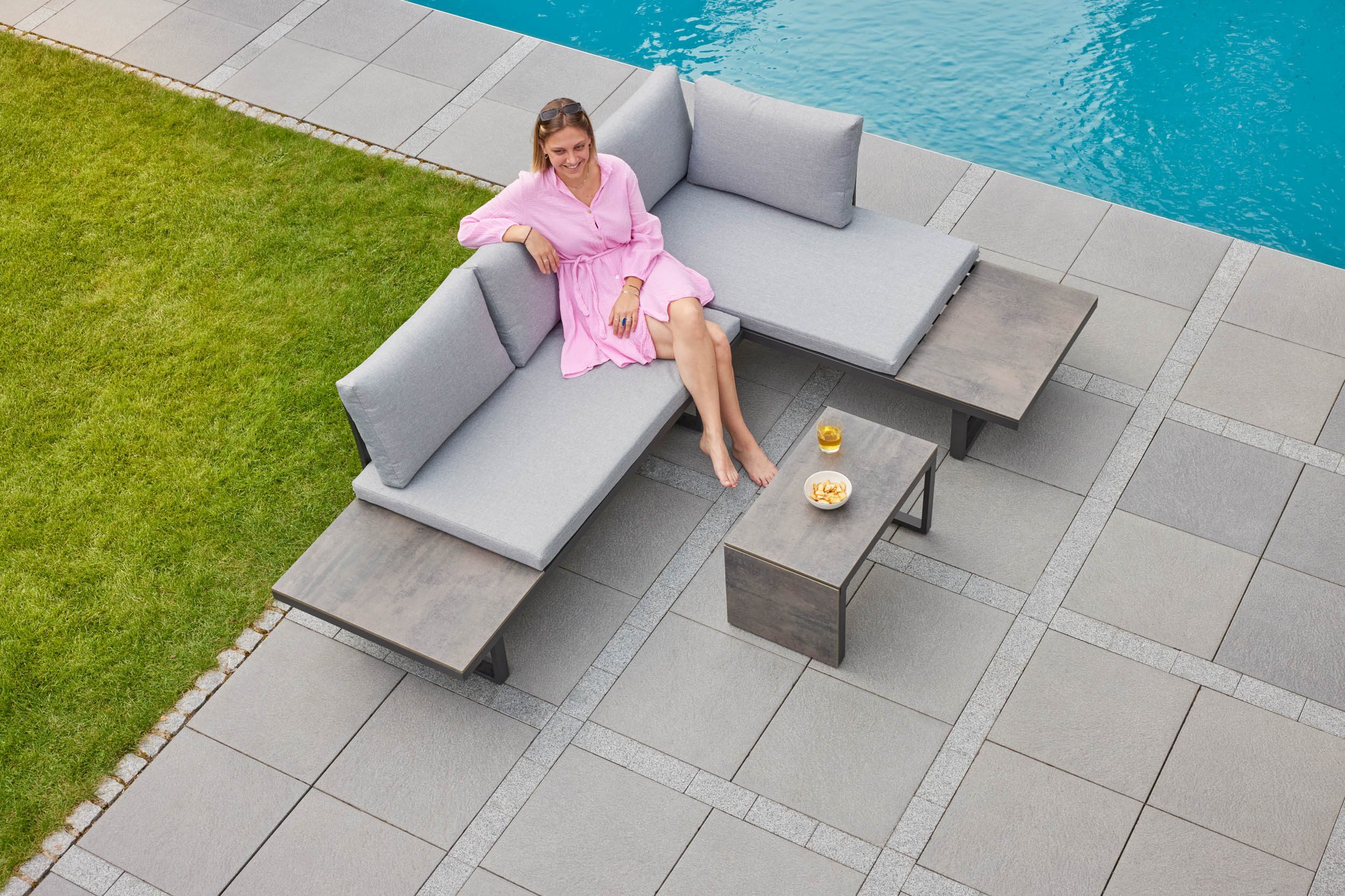 LC Garden Gartenlounge-Set »Sungardo« Gartenlounge Set günstig online kaufen