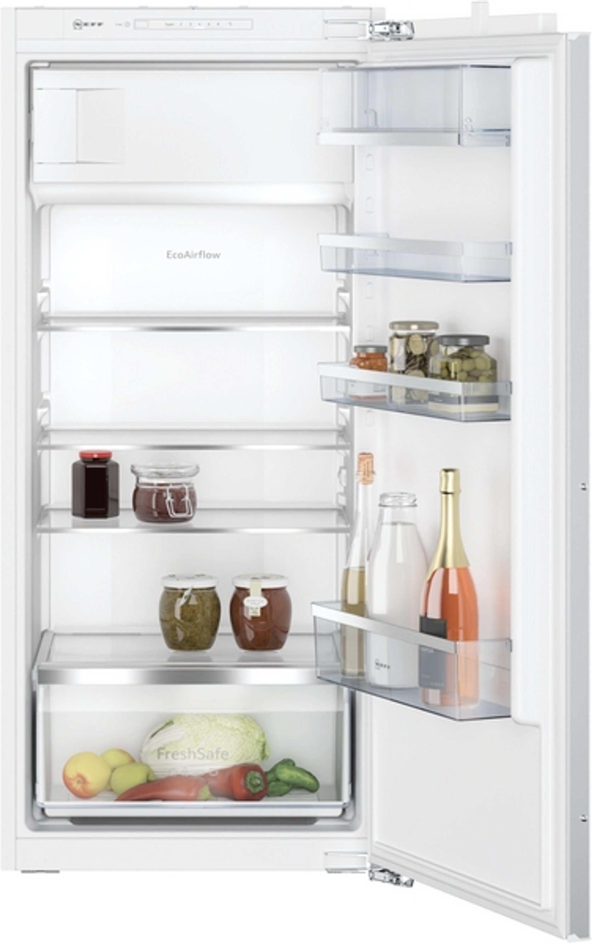 NEFF Einbaukühlschrank N 50 KI2422FE0, 122 cm hoch, 54 cm breit