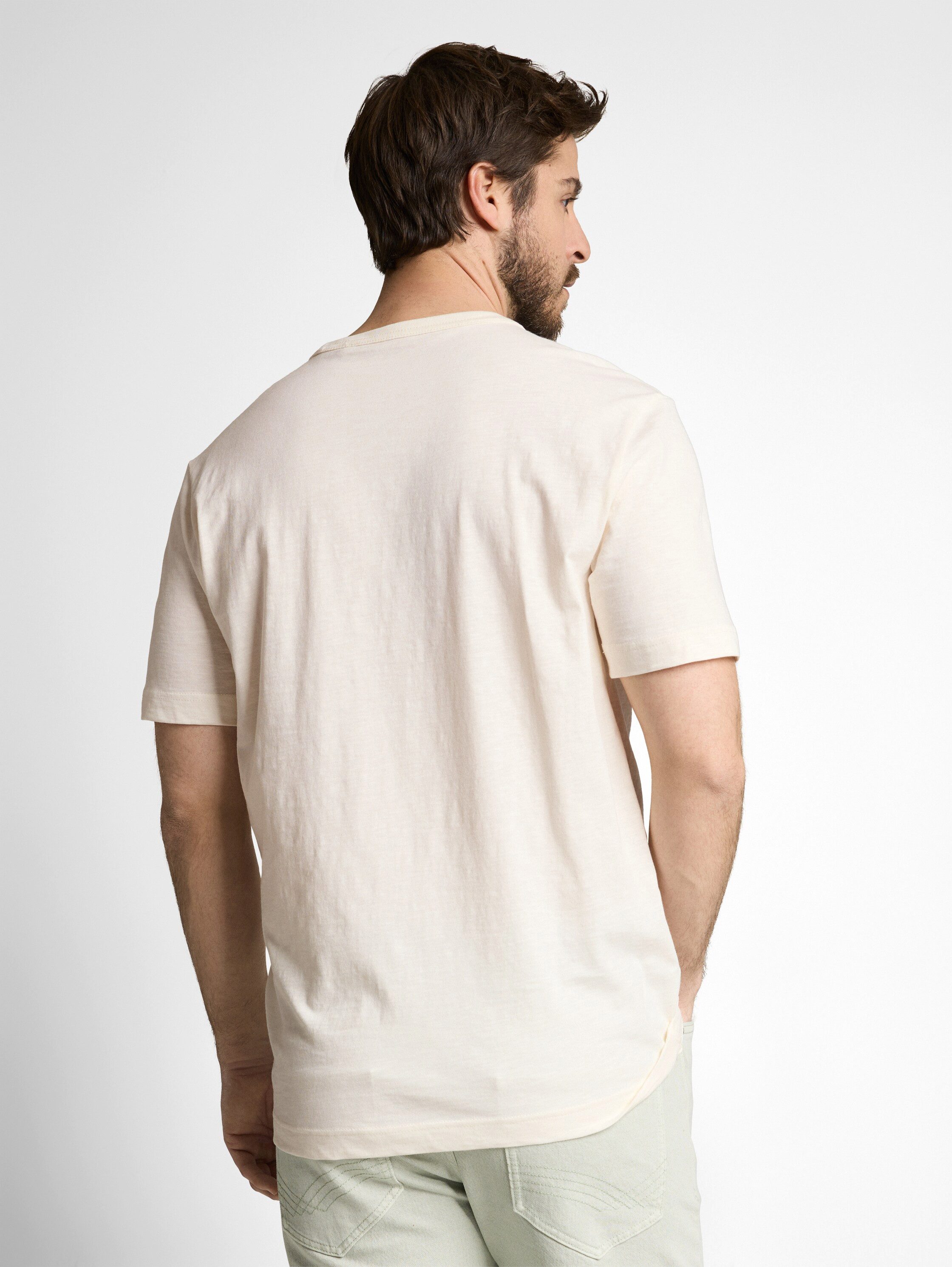 TOM TAILOR T-Shirt mit Logo Stickerei