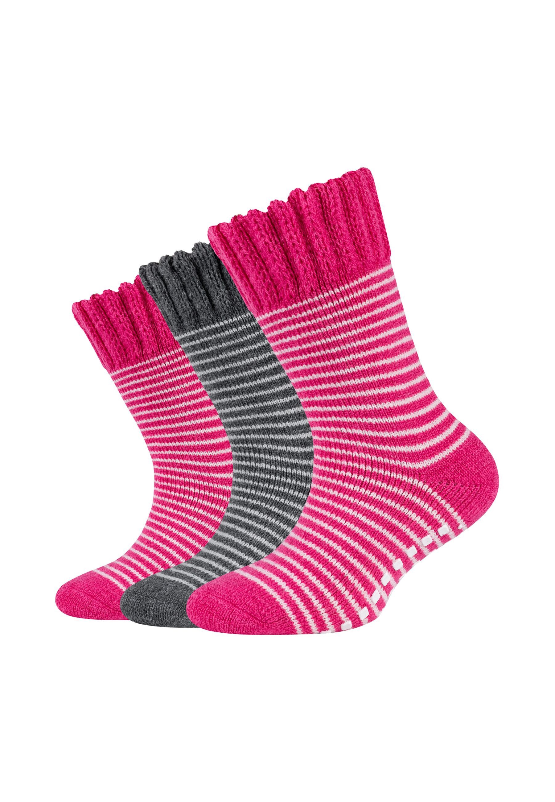 Camano Socken 3er Pack 3er Pack Kuschelig warm dank weicher Qualität, Vollfrottee