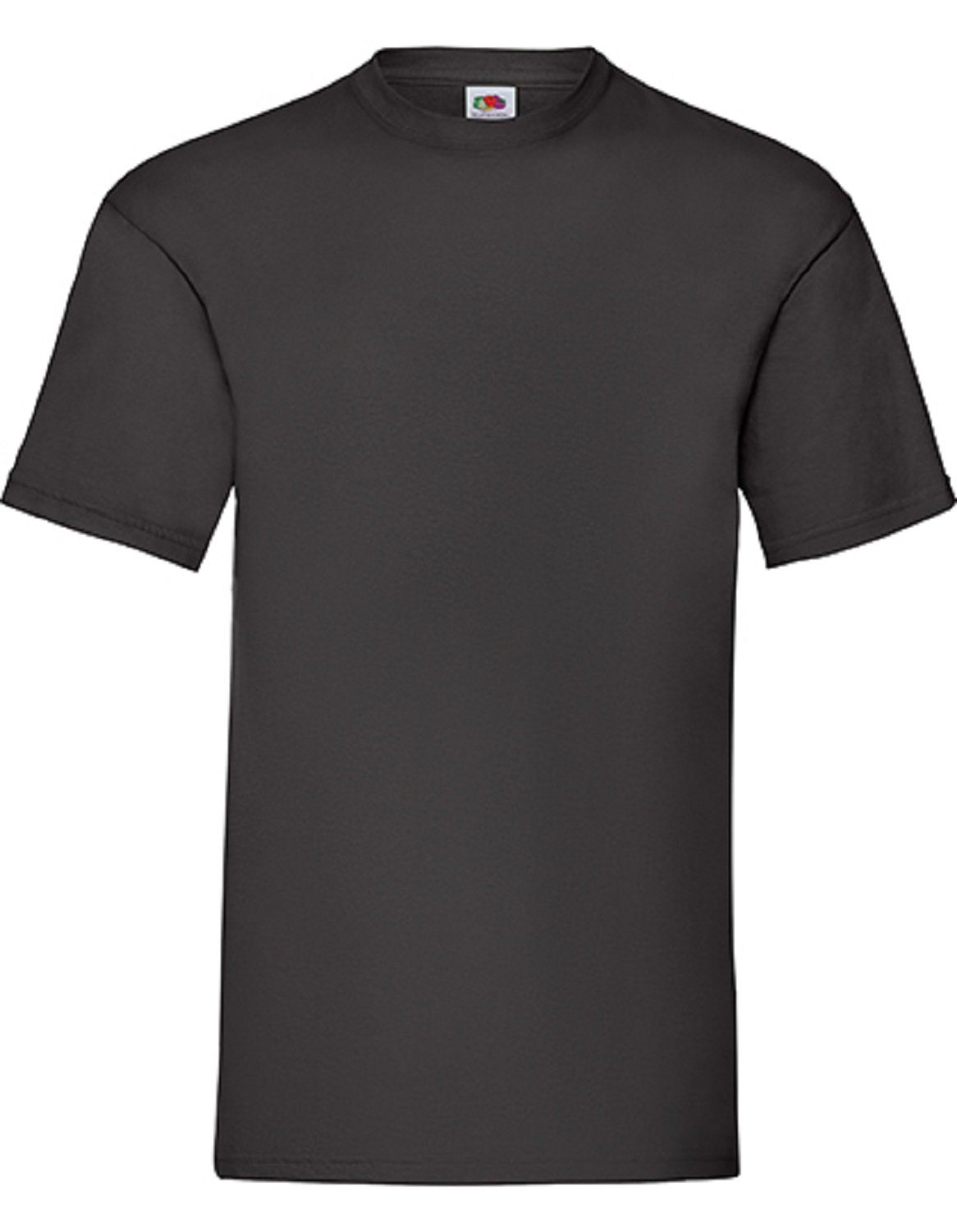 the Baumwolle Unisex bis Loom 100% S of T-Shirt Pack u. Männer Fruit 5XL, für Frauen T-Shirt 1er/2er (1-tlg) Herren Schwarz /