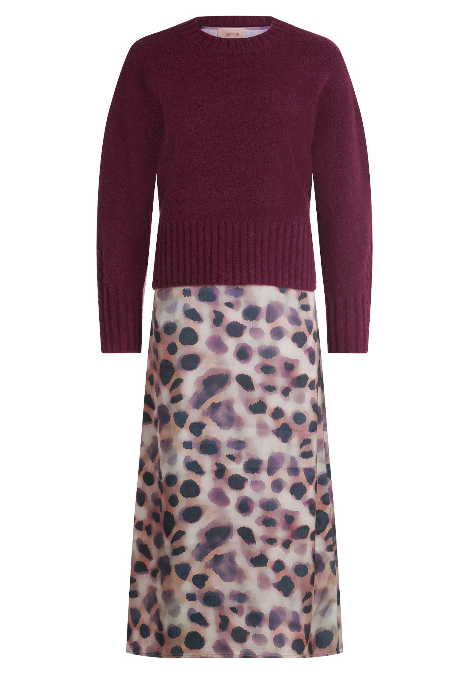 Cartoon Midikleid Damen Midikleid 2er Set günstig online kaufen