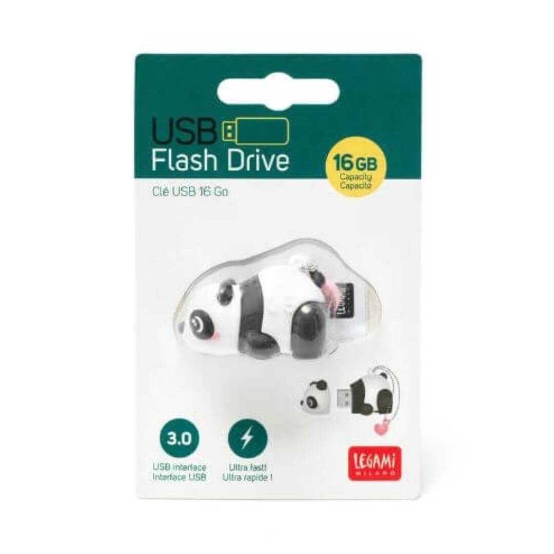 Legami USB-Stick - 16 GB - USB Flash Drive Panda USB-Stick