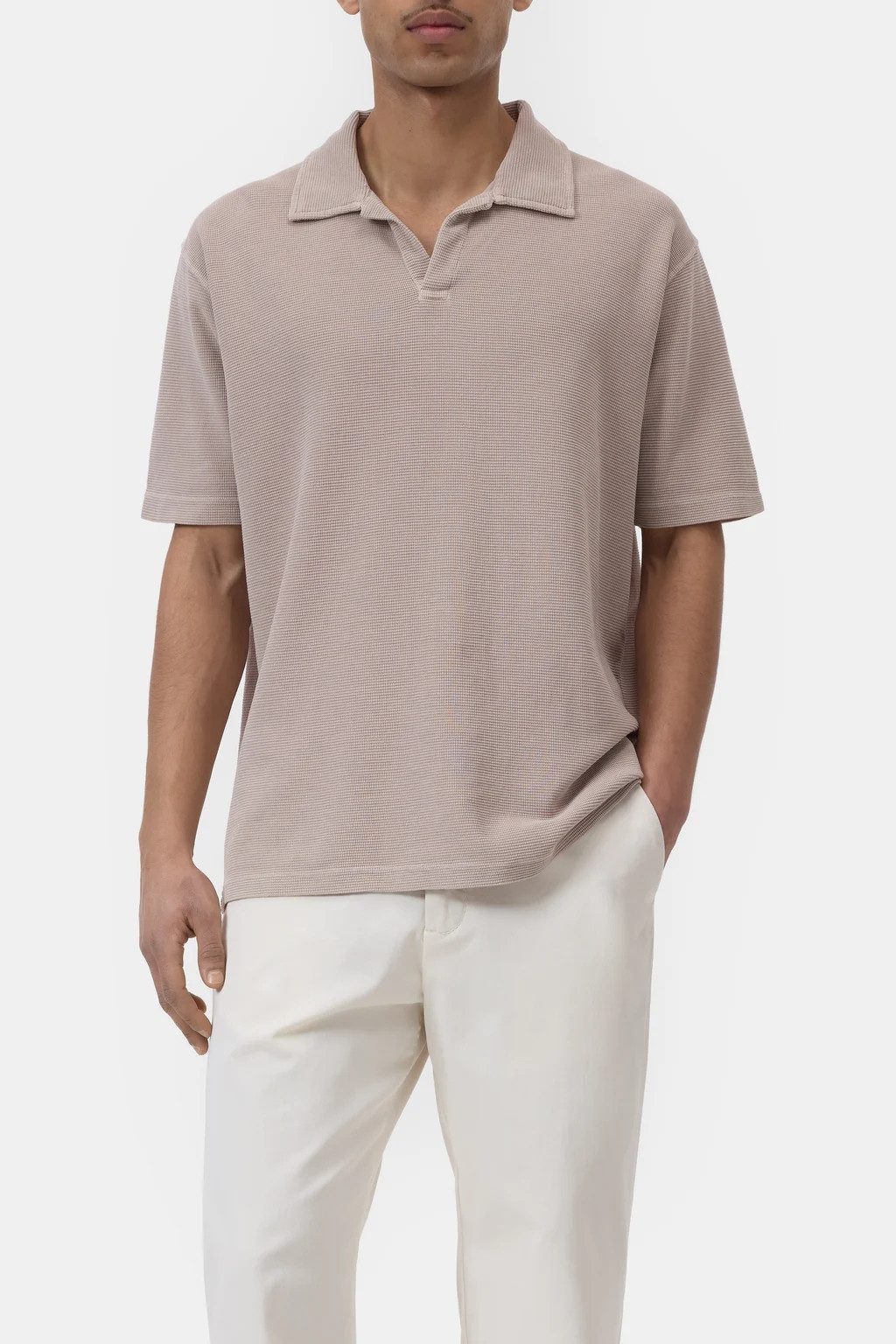 CLOSED Sweatshirt Polohemd aus Baumwolle