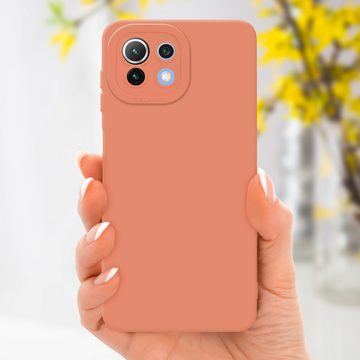 Cadorabo Handyhülle Xiaomi Mi 11 LITE (4G / 5G) / 11 LITE NE Xiaomi Mi 11 LITE (4G / 5G) / 11 LITE NE, Schutzhülle - TPU Silikon Hülle - Case - Cover