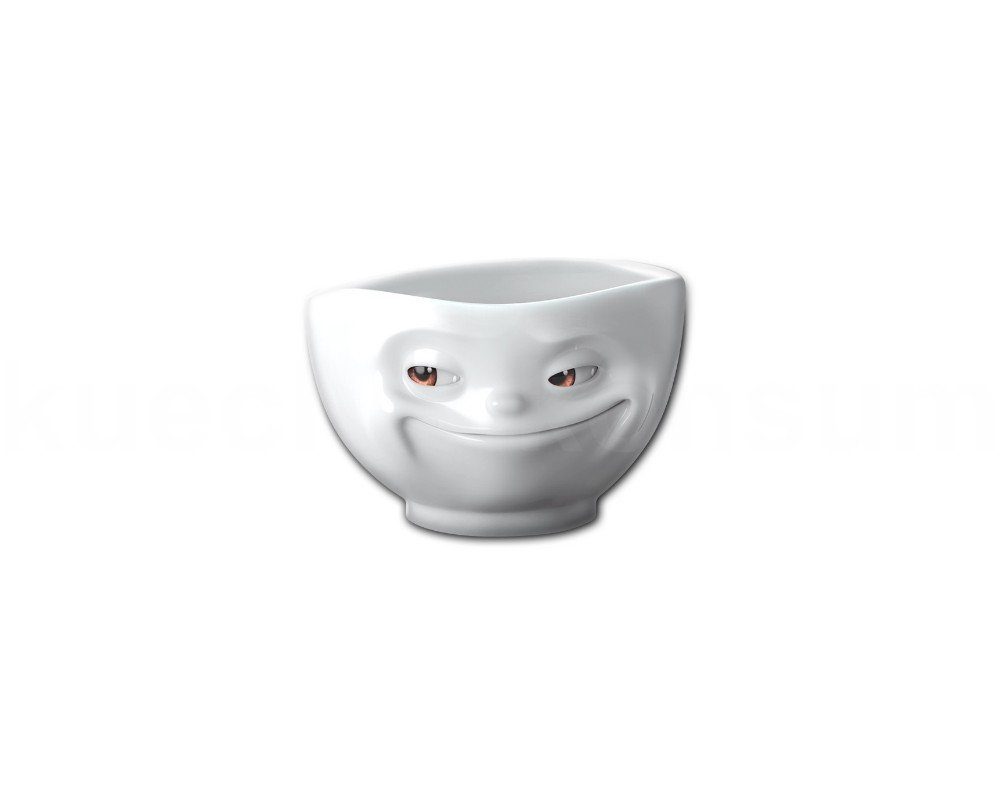 FIFTYEIGHT PRODUCTS Frühstücks-Geschirrset TV Tasse Power Magnet 10.06 Grinsend Kühlschrankmagnet, TV Чашки Power Magnet 06 Grinsend