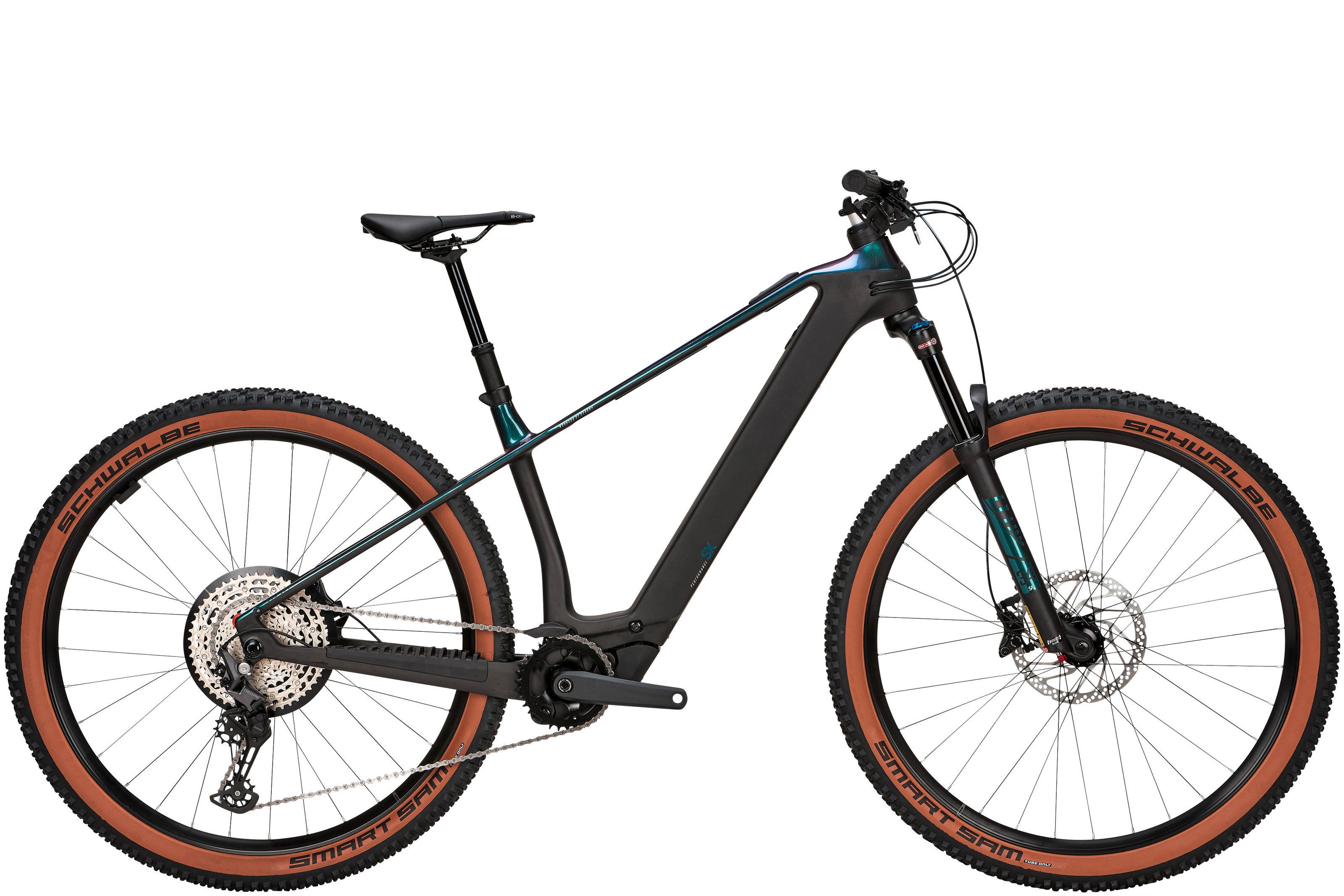Bulls E-Bike Bulls Sonic EVA SX 1 400 Wh grau 2026, 12 Gang Shimano Deore RD-M6100, Kettenschaltung, Bosch Performance Line SX smart System, 400 Wh