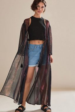 Next Strandkleid Kimono-Maxikleid mit Bindegürtel (1-tlg)