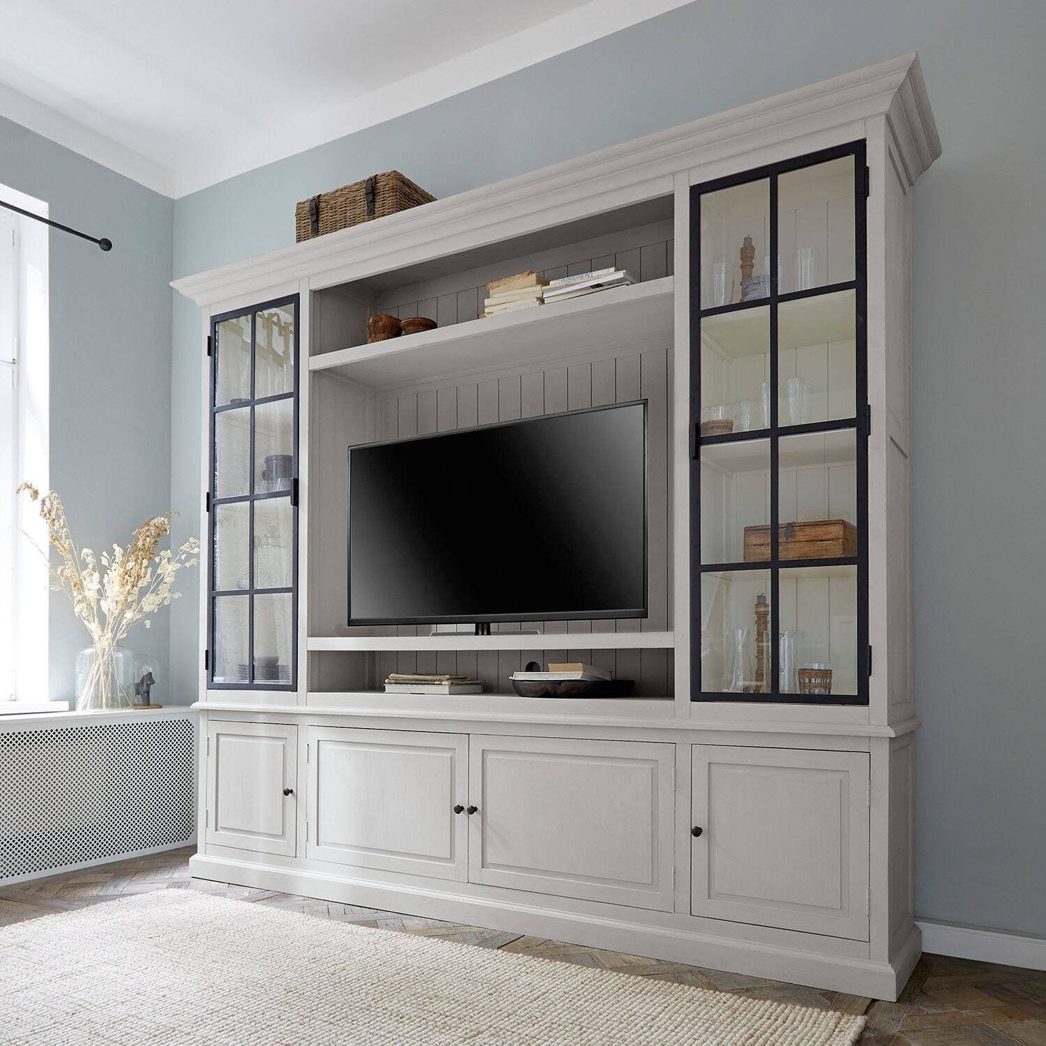 Mirabeau Hochschrank Schrank Pratola grau