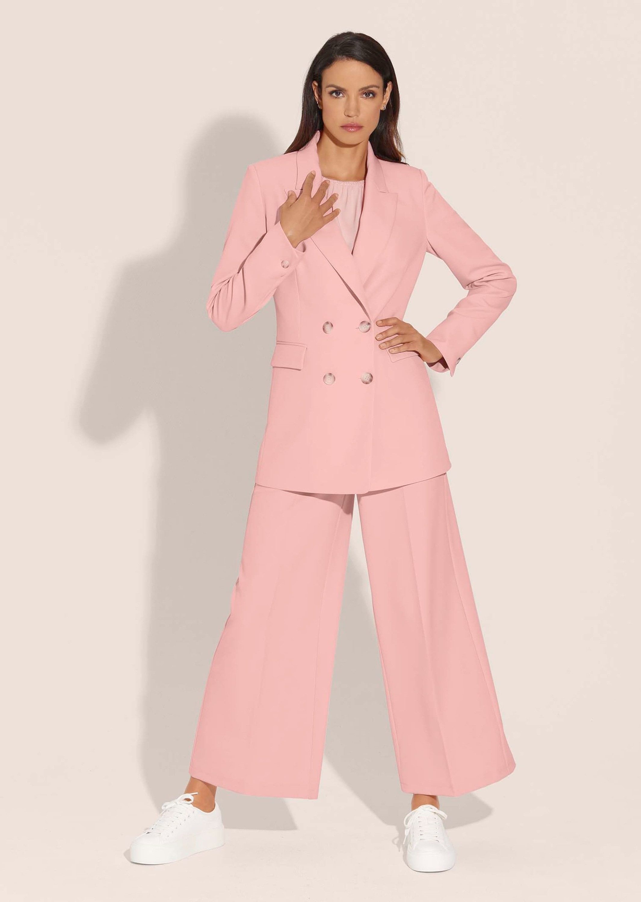 MADELEINE Kurzblazer Zweireihiger Longblazer mit Futter günstig online kaufen