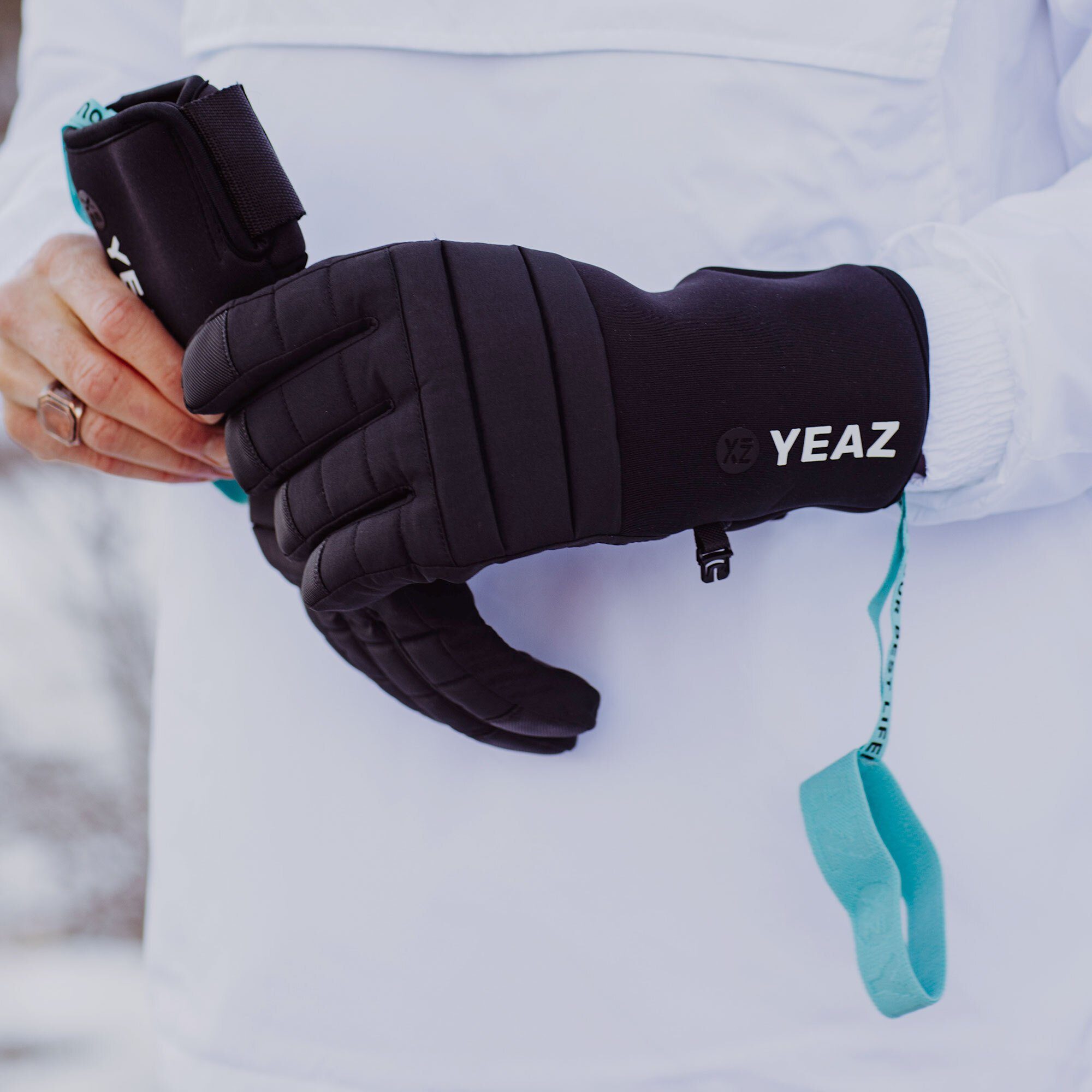 YEAZ Skihandschuhe RIDIN skihandschuhe Touch-Funktion für Smart Devices