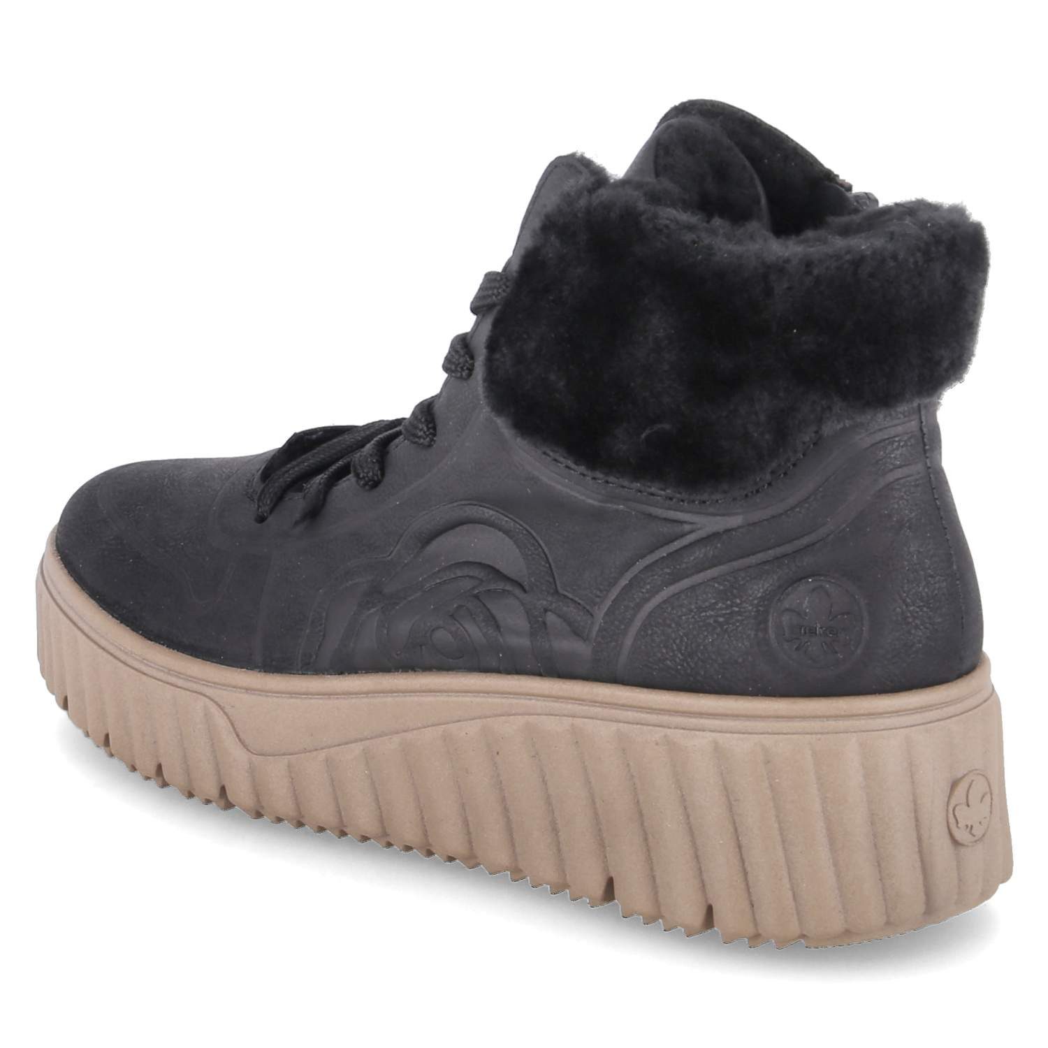 Rieker Rieker N2504-00 Damen Synthetik black Winterstiefel