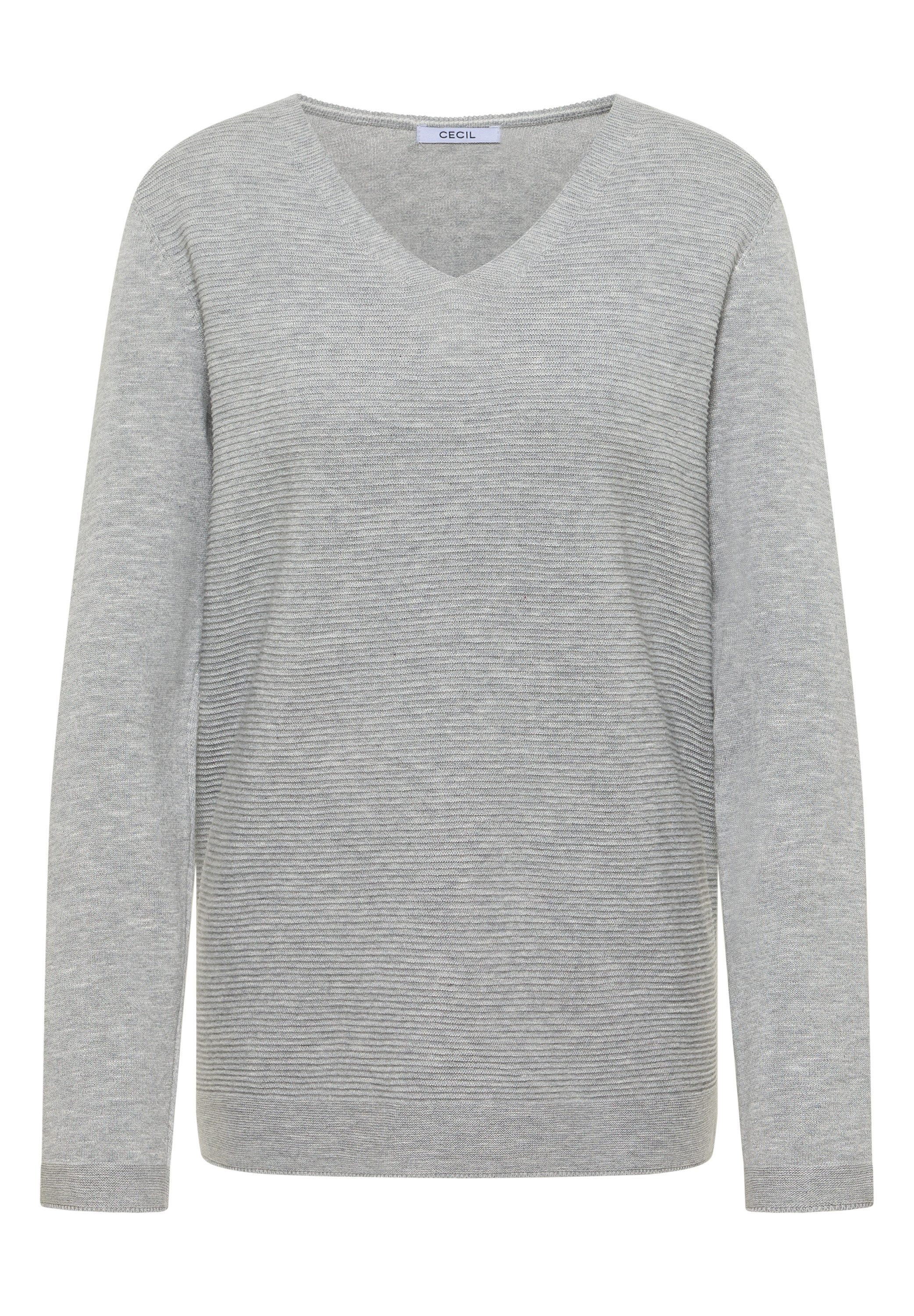 heather silver chalk melange