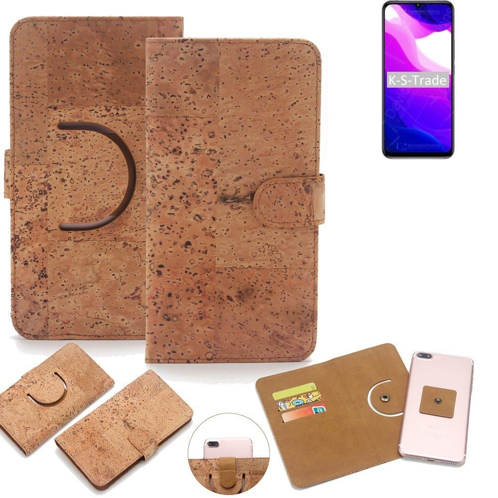 K-S-Trade Handyhülle für Xiaomi Mi 10 Lite 5G, Handy-Hülle Schutz-Hülle Handyhülle Schutzhülle Korkhülle