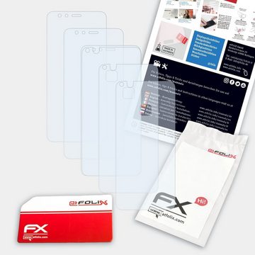 atFoliX Schutzfolie Displayschutz für Huawei P10 Lite, (3er Set), Ultraklar und hartbeschichtet